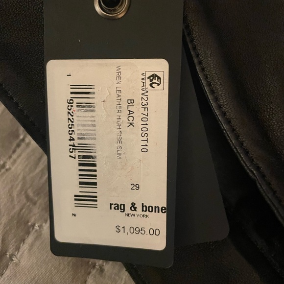 Rag & bone leather pants - Picture 8 of 11